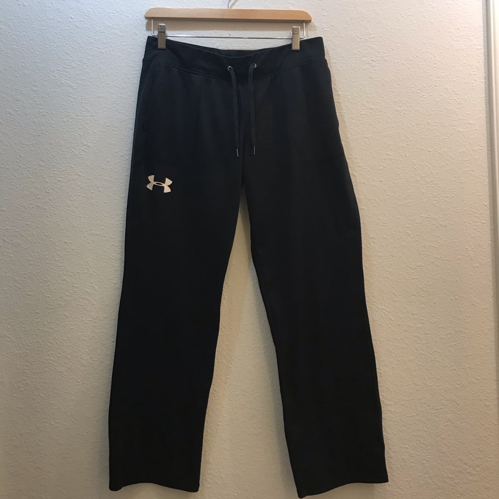 Black under armour sweatpants